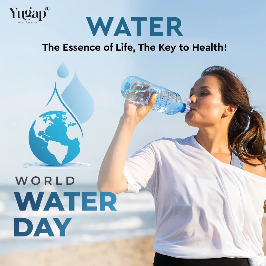 World Water Day (22-Mar): Why Staying Hydrated Is Essential for Skin & Body Wellness