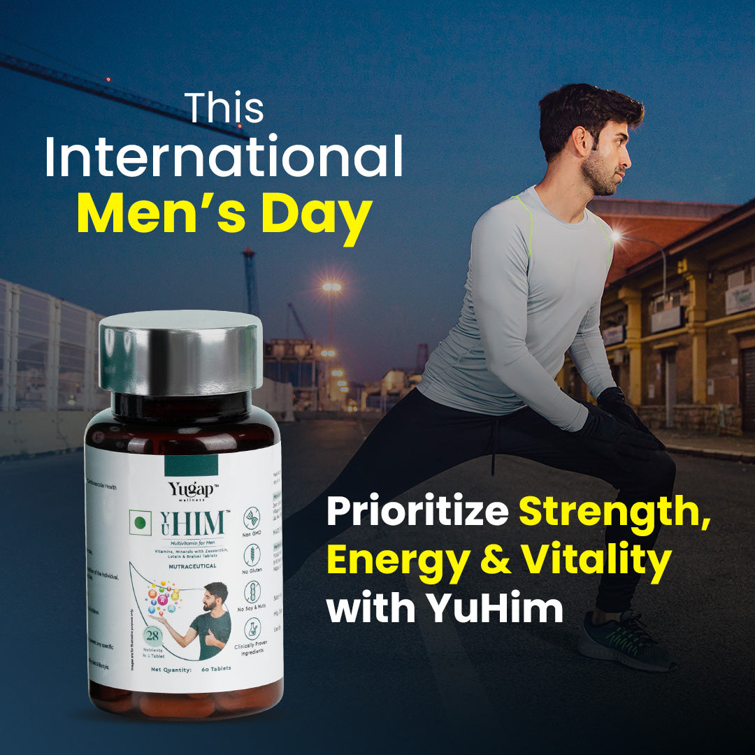 This International Men’s Day, Prioritise Strength, Energy & Vitality with YuHim