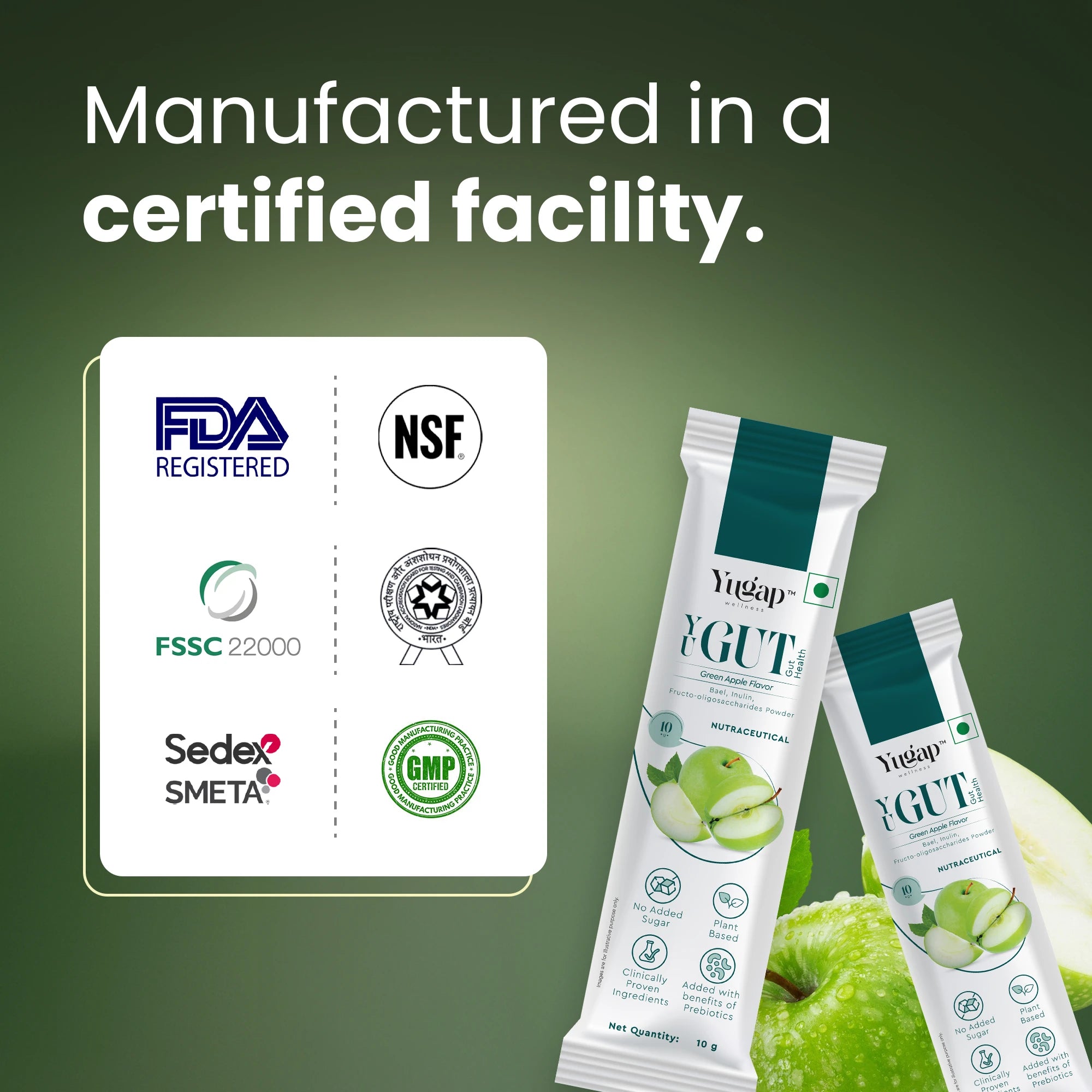 YuGut – Prebiotic Gut Health Supplement