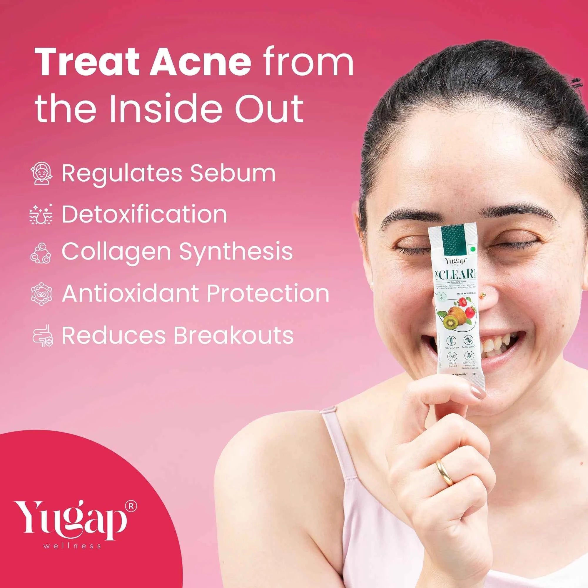 YuClear – Anti-Acne Probiotic Supplement