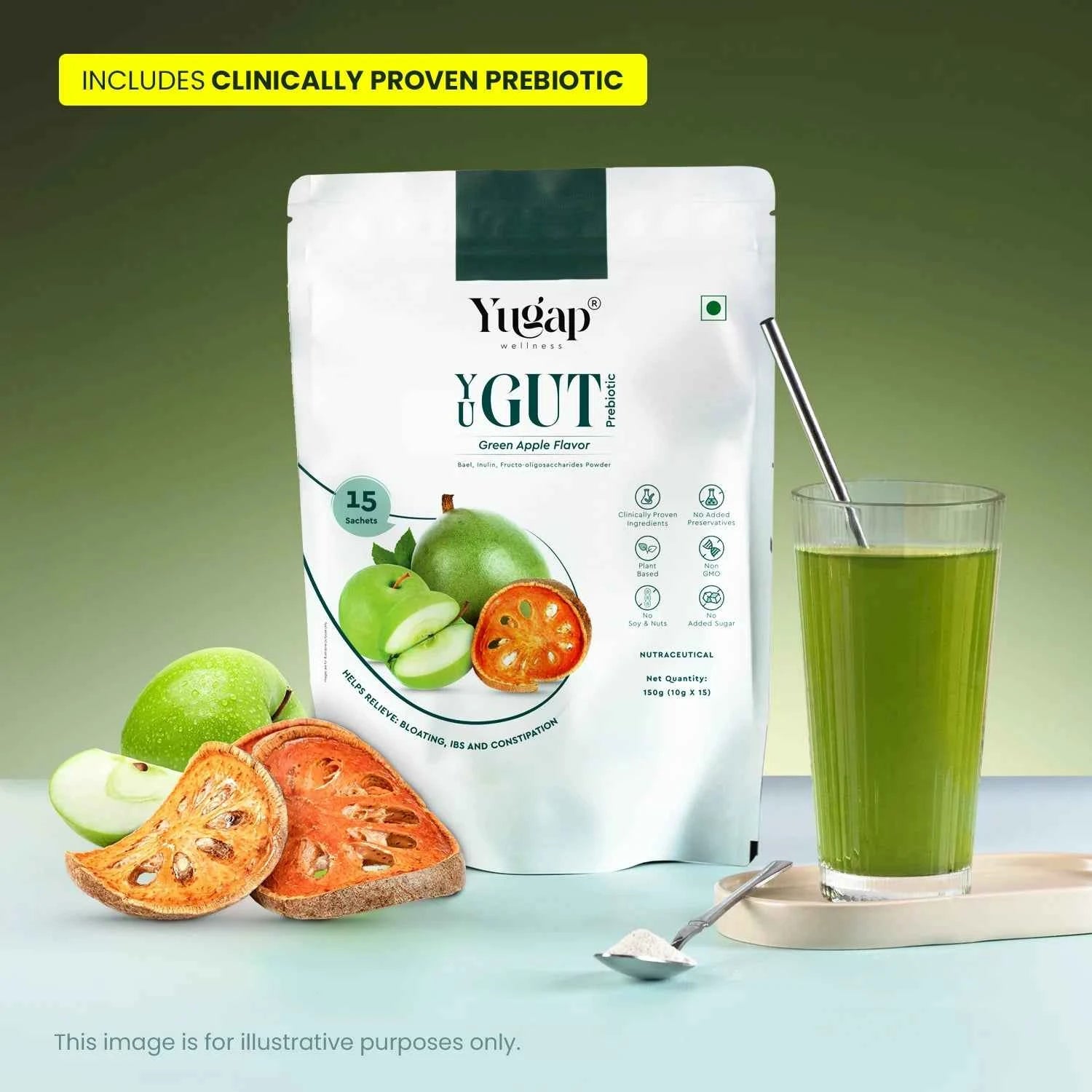 YuGut – Prebiotic Gut Health Supplement