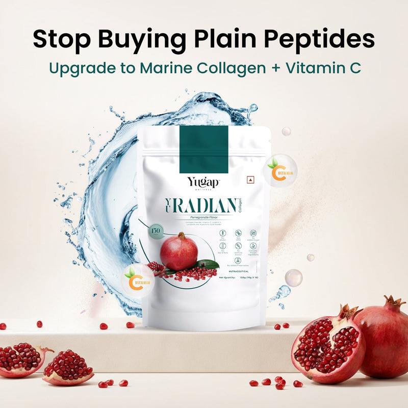 Stop Buying Plain Peptides: Why the Best Marine Collagen in India Needs Vitamin C and Hyaluronic Acid
