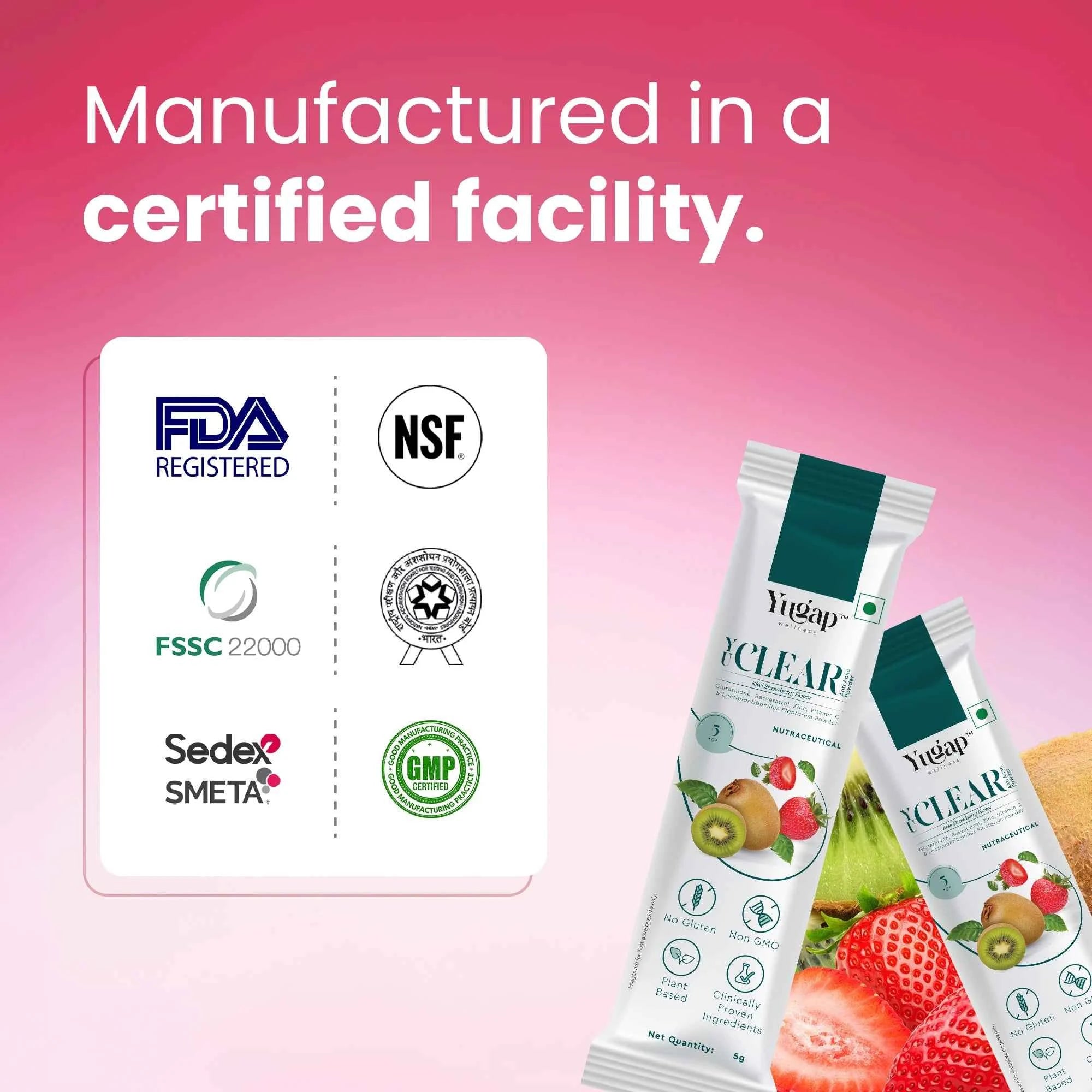 YuClear – Anti-Acne Probiotic Supplement