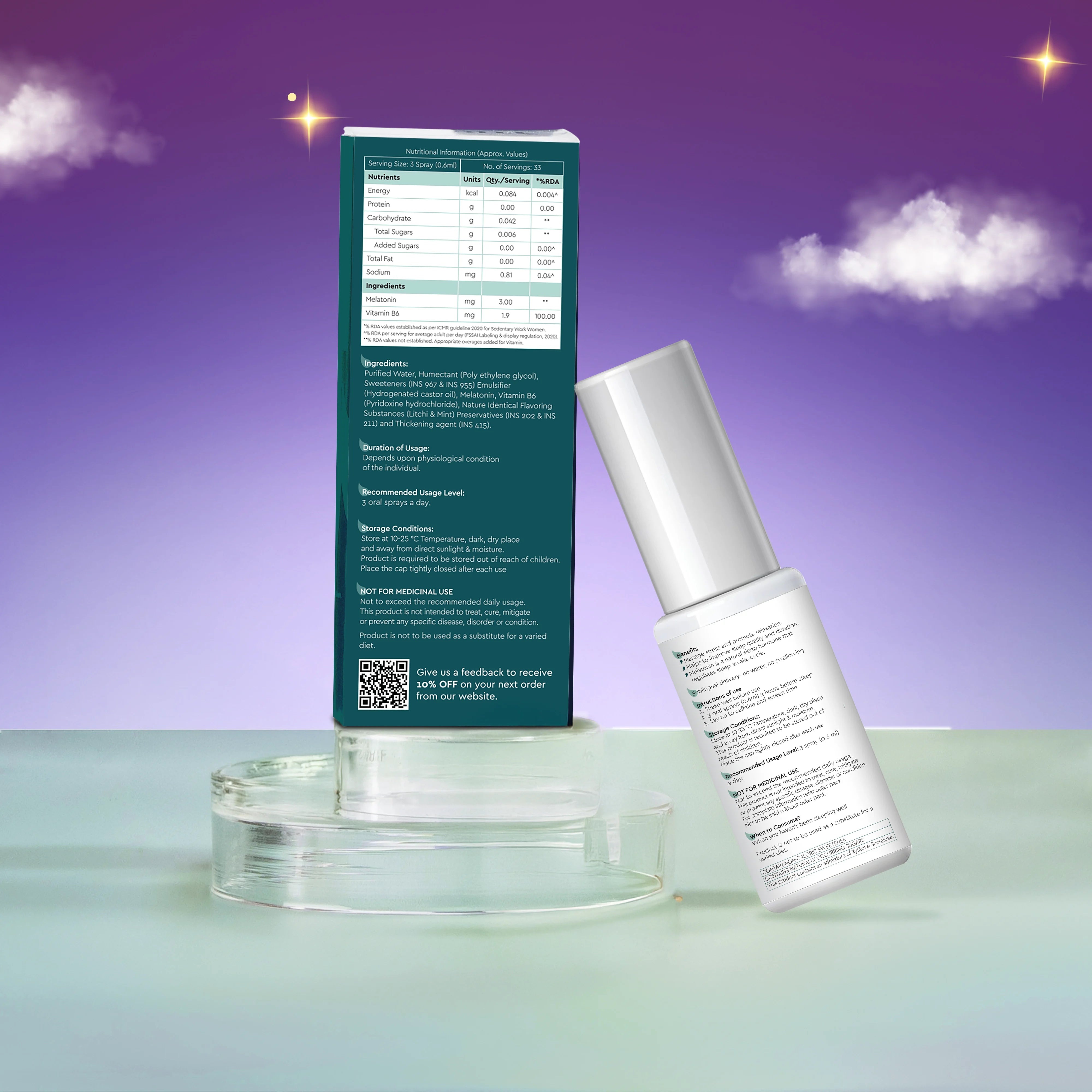 YuSleep – Oral Spray | 20ml - Value Pack