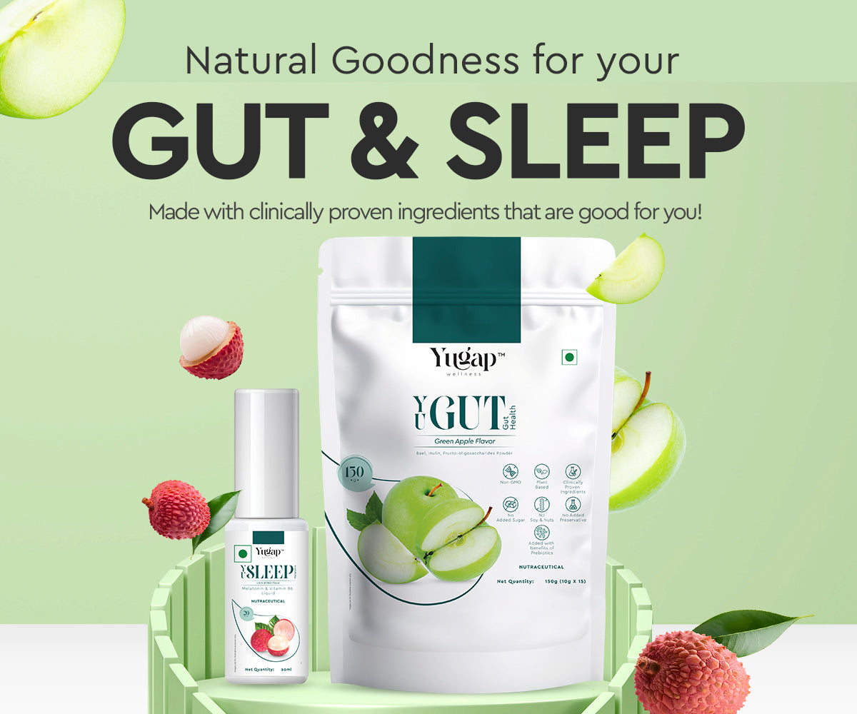 Yugap Gut Health & Restful Sleep Combo