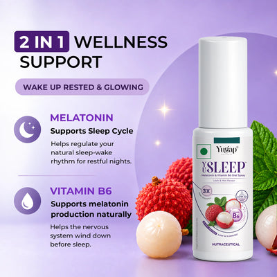 YuSleep Melatonin Sleep Spray with Vitamin B6 – 20ml