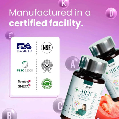 YuHer – Multivitamin for Women for Energy & Stamina